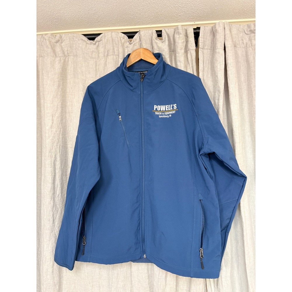 Port Authority Blue Soft Shell Jacket Powell's Truck & Equipment International L